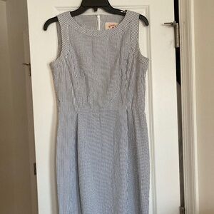 Brooks Brothers Striped Blue Dress Size 4